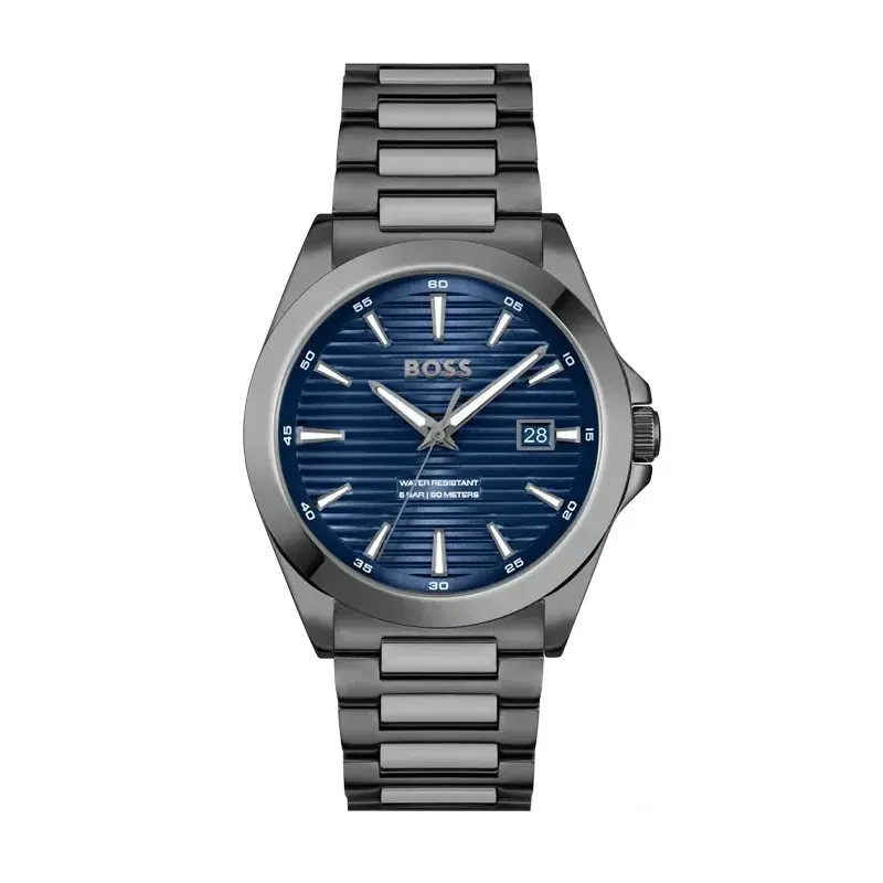 Hugo Boss Strike Blue Dial Designer fashion Men's Watch- 1514175